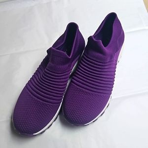 STQ Women's Fashion Sneakers Slip On